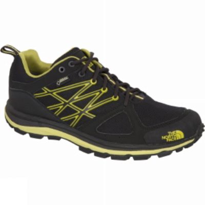 The North Face Mens Litewave GTX Shoe TNF Black/Citronelle Green